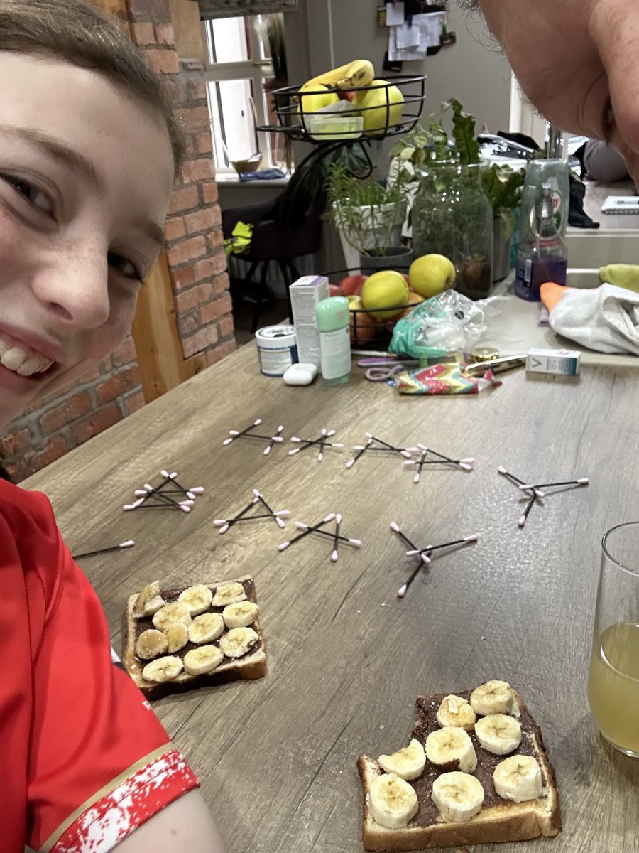 Birthday breakfast for daddy’s favourite daughter. Happy birthday Caoimhe