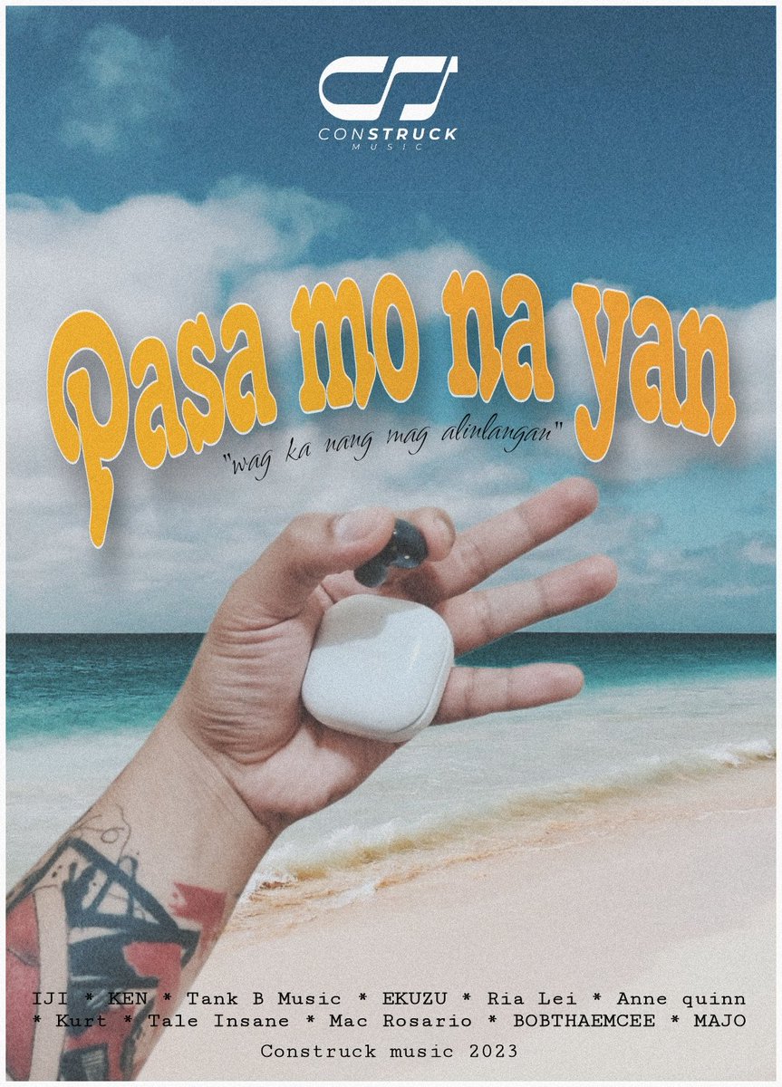 ConStruckMusic's tweet photo. Bagong kanta

PASA MO NA YAN - CONSTRUCK MUSIC

https://t.co/So1OUui7Ys
https://t.co/So1OUui7Ys
https://t.co/So1OUui7Ys https://t.co/BWFO9CzzY9