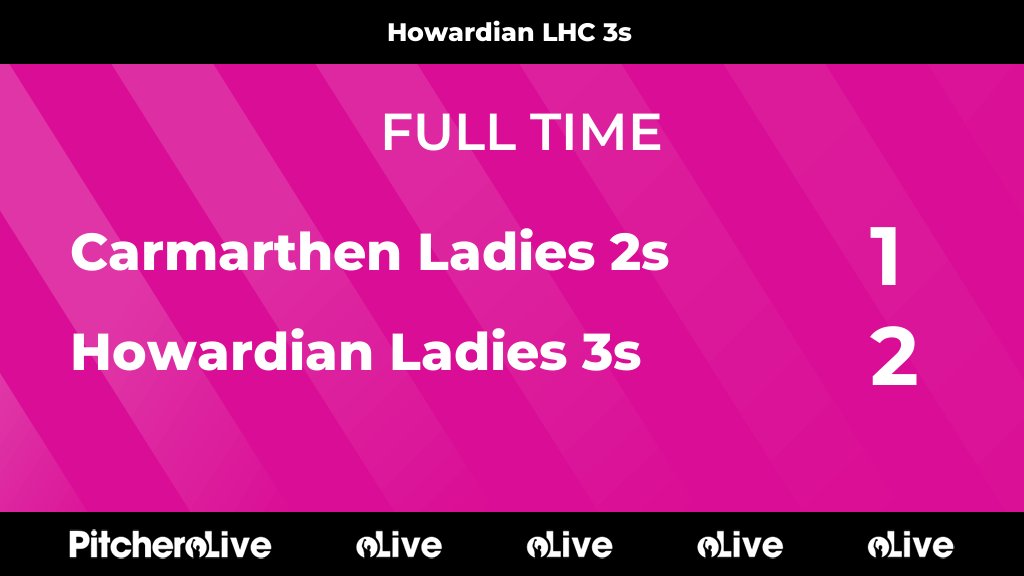 HowardsLHC's tweet photo. FULL TIME: Carmarthen Ladies 2s 1 - 2 Howardian Ladies 3s
#CARHOW #Pitchero
https://t.co/XErjtmDl9c https://t.co/yeTQdGZDSF