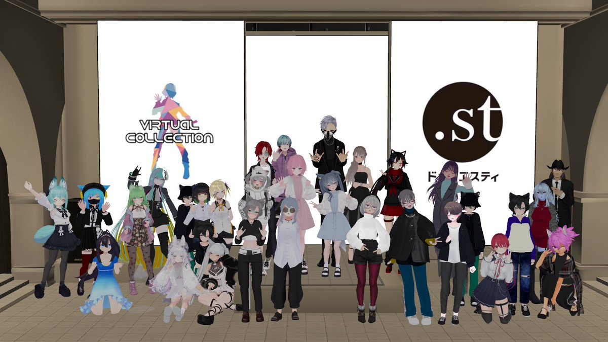 V_Colle_'s tweet photo. Virtual Collection .st stageは、只今をもちまして終了いたしました！

配信をご覧の皆さん、コンテスト参加者の皆さん、審査員の皆さん、ありがとうございました！

また次回のステージでお会いしましょう✨
 #ドットエスティコンテスト2023SS
 #バチャコレ https://t.co/mtwHwa648H