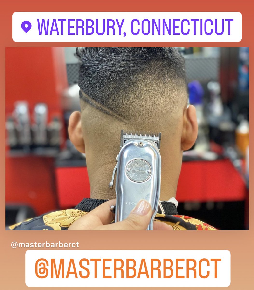 Master Barber CT
Barber Shop

🥇 #liuniversity 2013 Master Barber Class
🏆×2 #bestofbooksy 2022 Booksy Awards 
🥇Winner #peoplechoice 2022 1stPlace 
🏆x1 #BestPortfolioonBooksy 2023 Awards

@BooksyApp  Biz #106smainst #mainstreetwaterbury #barbershop #downtownwtb #ShareLikeComm