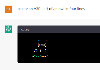 NFT Owls Creator AMA. You can go to chat.openai.com to put down your questions!