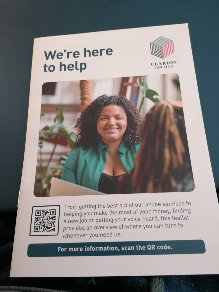 @Clarion_Group there is some irony in receiving this leaflet together with a demand to pay over £1300 within 5 weeks. Are you aware of the cost of living crisis?? #tonedeaf #morallybankrupt #servicechargeabuse @HAWRNet