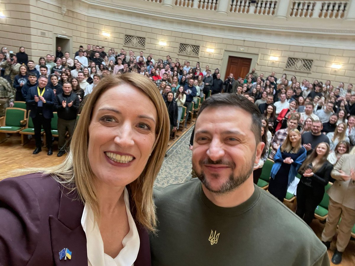 Roberta Metsola tweet media