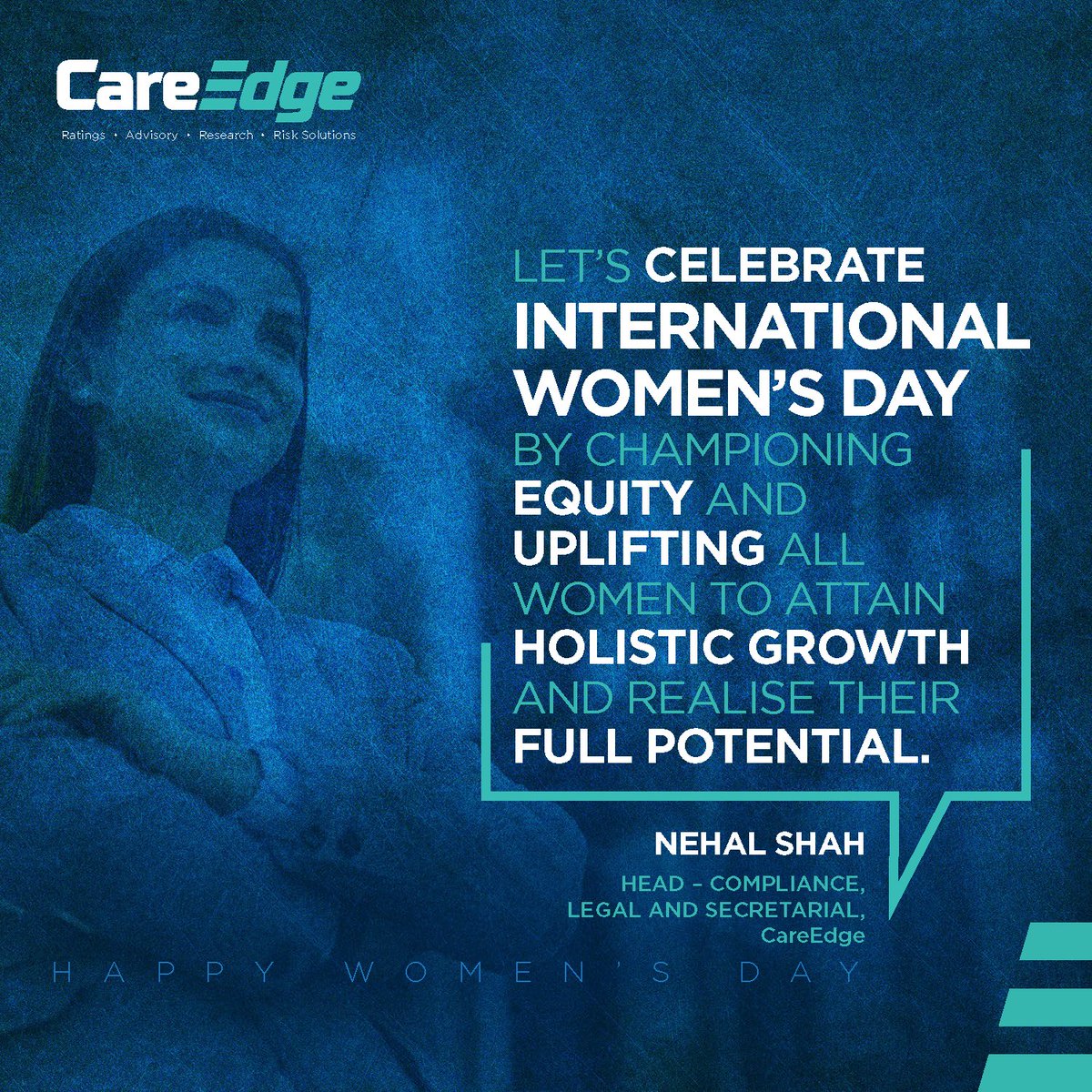 CareEdge_Group's tweet photo. #CareEdge #CareEdgeGroup #InternationalWomensDay #Equity #IWD2023 #EmbraceEquity #DigitALL https://t.co/V59dYbjluR