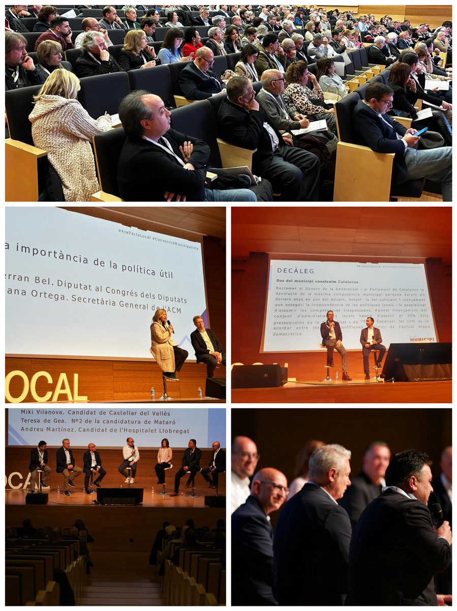 Avui, candidats i càrrecs electes de #Centrem han assistit a la convenció municipalista a #Reus amb candidats independents i d’altres formacions, amb qui formem la coalició municipalista <a href="/AraPacteLocal/">Ara Pacte Local</a> per a les eleccions municipals. 

#AraPacteLocal #CentremMunicipals