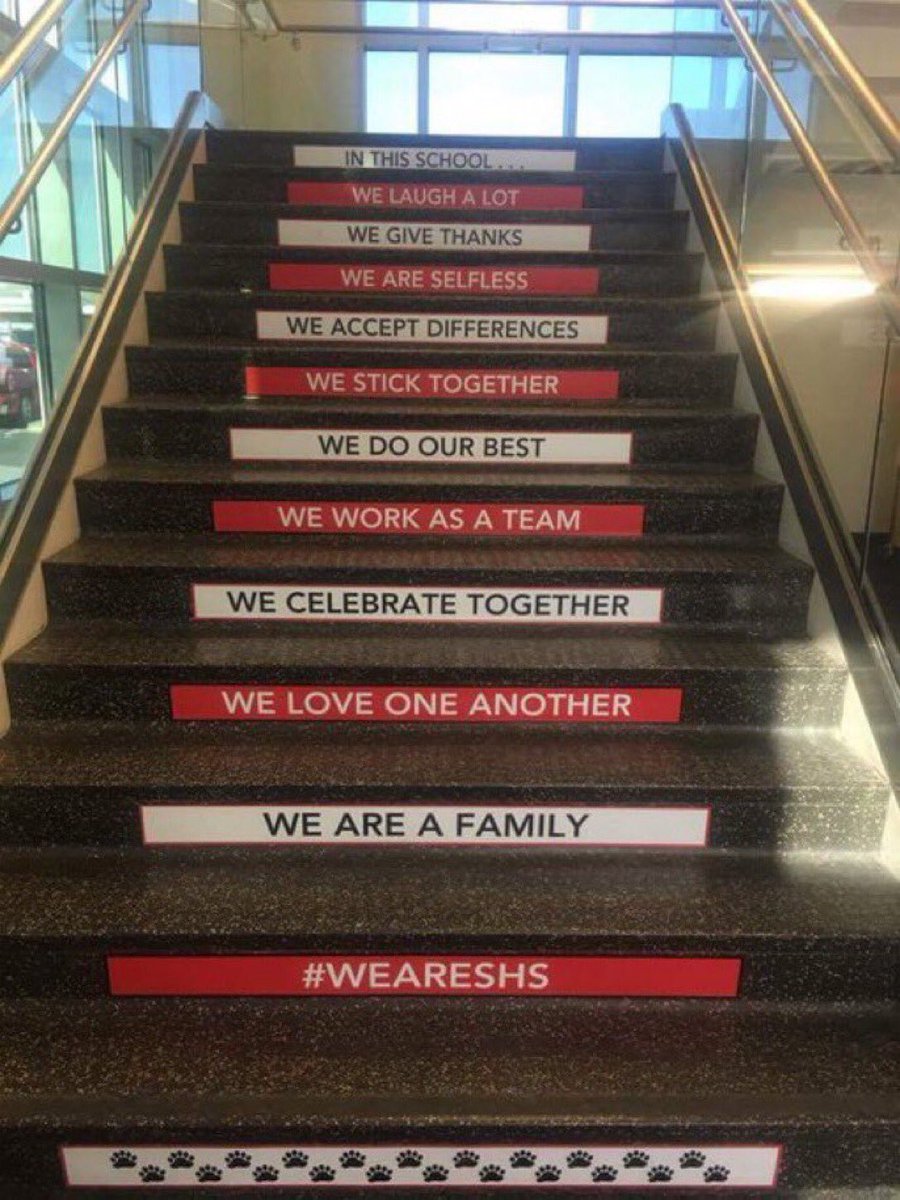 ERobbPrincipal's tweet image. When students see, hear, and feel positivity, the more likely they will thrive in school.