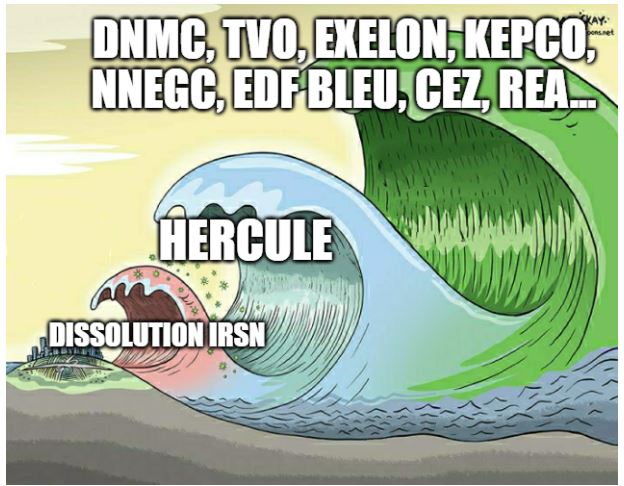 Nucleonisback's tweet image. L'histoire est EnMarche!