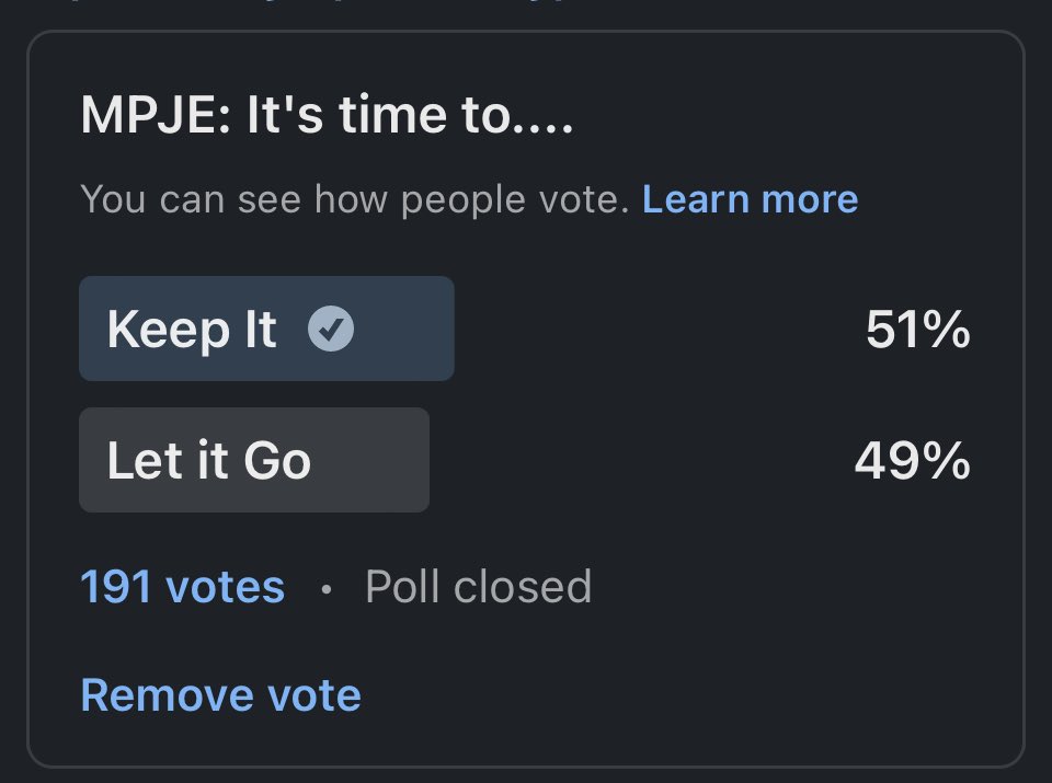 ErinLAlbert's tweet photo. This #poll was tight on #MPJE: #pharmacy #twitterx https://t.co/uhF1leQdnU