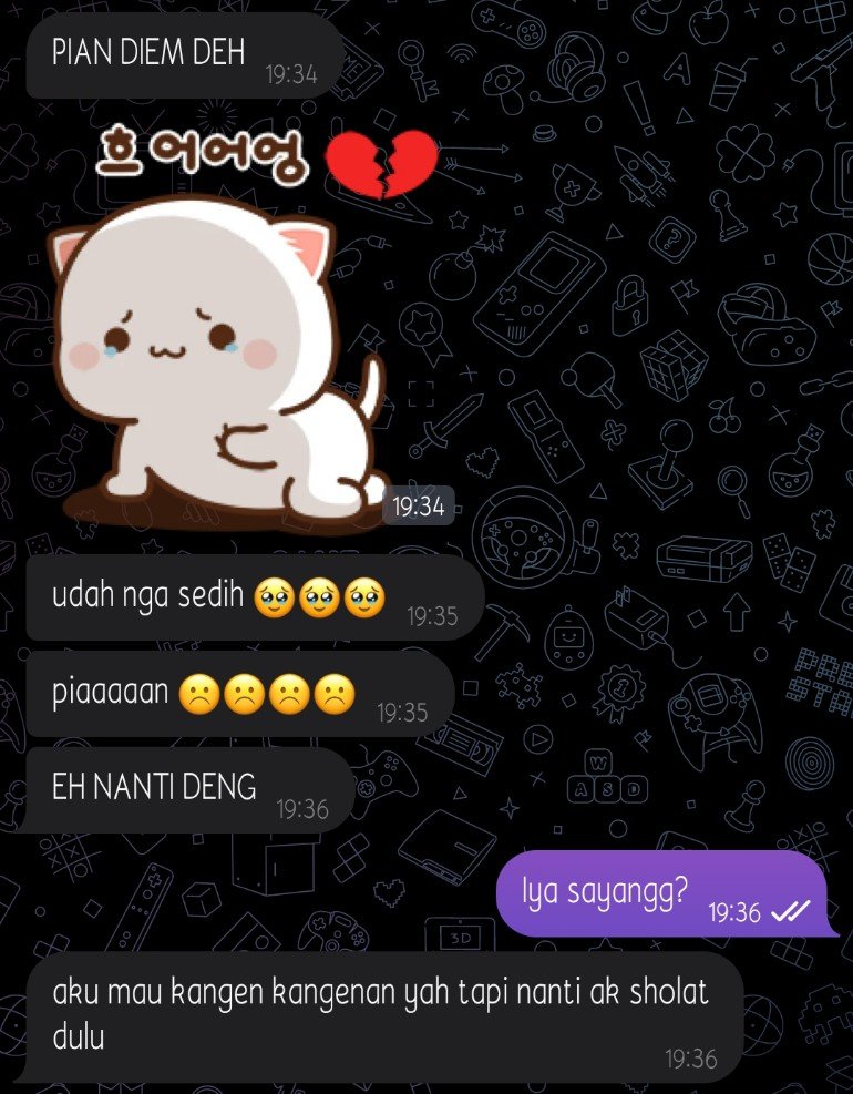 CUBANGET CUBANGET
PUNYA GUA ENIH