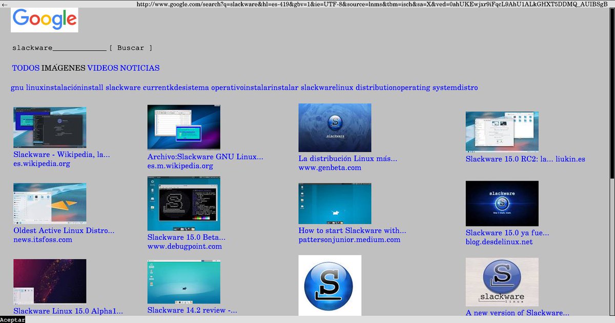 lu9dce_eduardo's tweet image. #slackware #framebuffer #terminal #links #browser