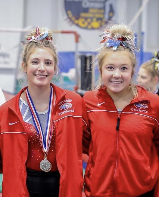 State Bound ladies Brooke and Mya are competing today at Hilliard Bradley high school at noon! Brooke will be on floor and Mya will now be on Bars, Beam and the All around!! So excited to watch these girls do their thing! Let’s go Eagles!!