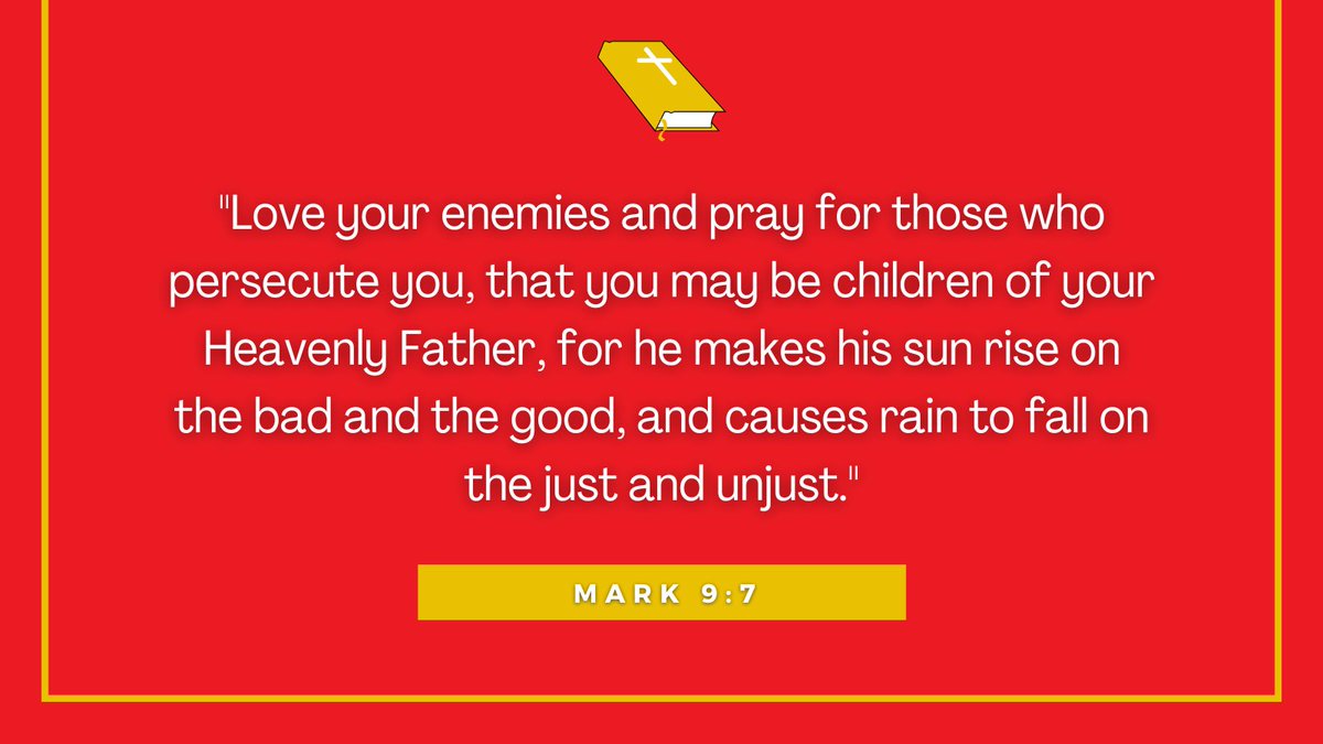 BishopCaggiano's tweet image. Love your enemies and pray for those who persecute you #ScriptureSaturday