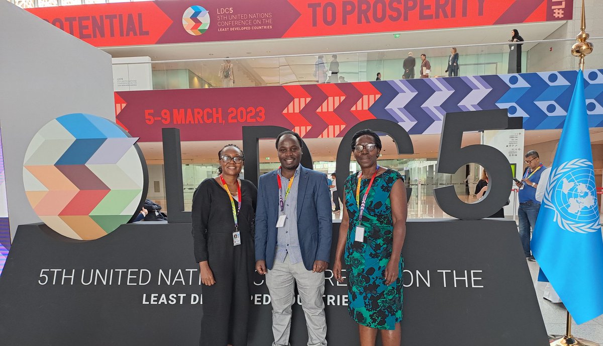 tatic2022's tweet photo. Madam @nalunga_s the @SEATINIUGANDA ED chaired and also gave a speech at the #LDC5 CSOs Forum High Level Official Opening 
The theme is #FromPotentialToProsperity  
#thread https://t.co/fzi35hDRRT