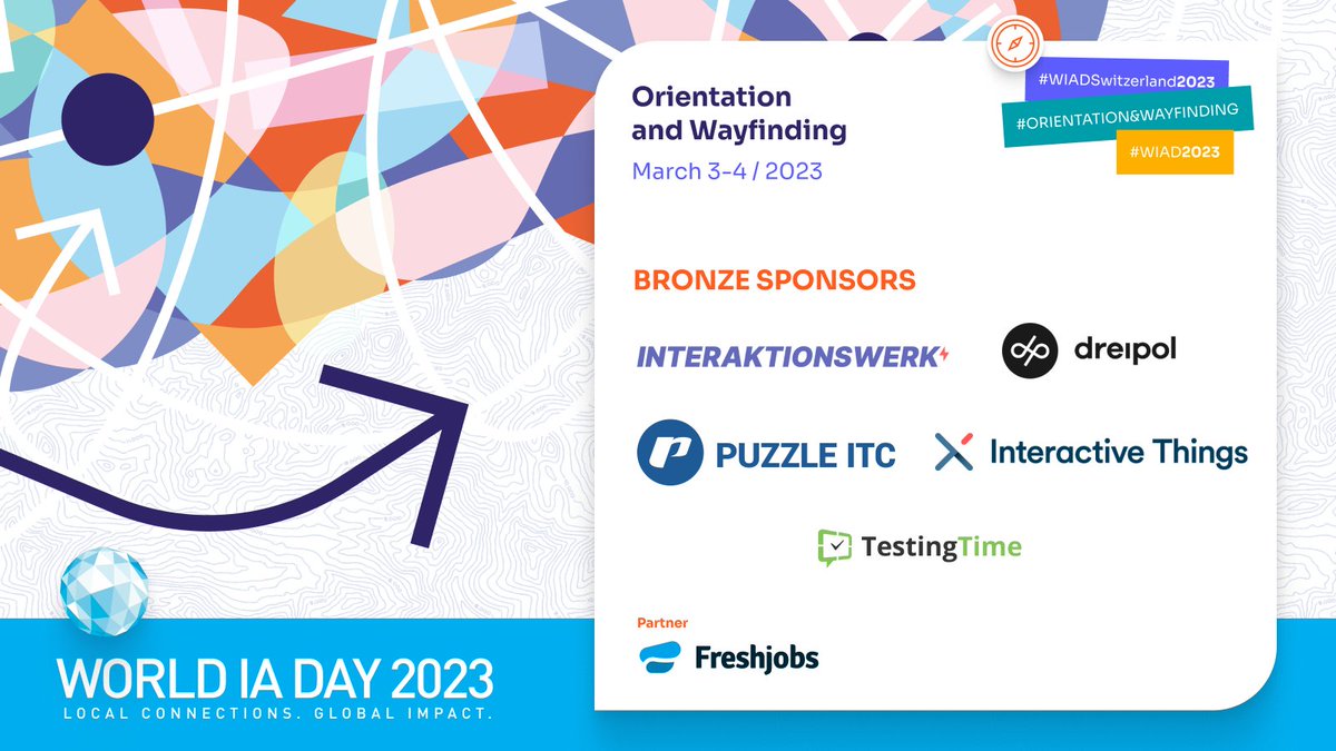 WIAD_Zuerich's tweet image. We thank our Bronze Sponsors are @IXT, @testingtime , @puzzleitc , @ix_werk @dreipol and our partner @freshjobs_ch. 

🤝Thank you for your support!
#wiad23 #wiadch #sponsors #thankyou
