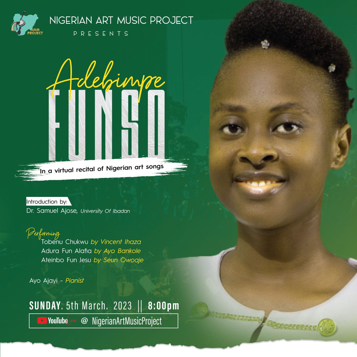art_nigerian's tweet photo. Counting down....... 

Subscribe at; 
https://t.co/UgfCAp04fQ 

#NAMConcert #NAMProject https://t.co/sCopOfKQQ8