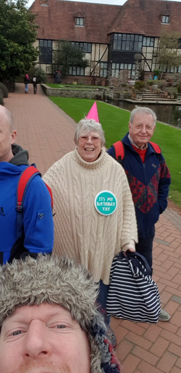 It is my mum's birthday.