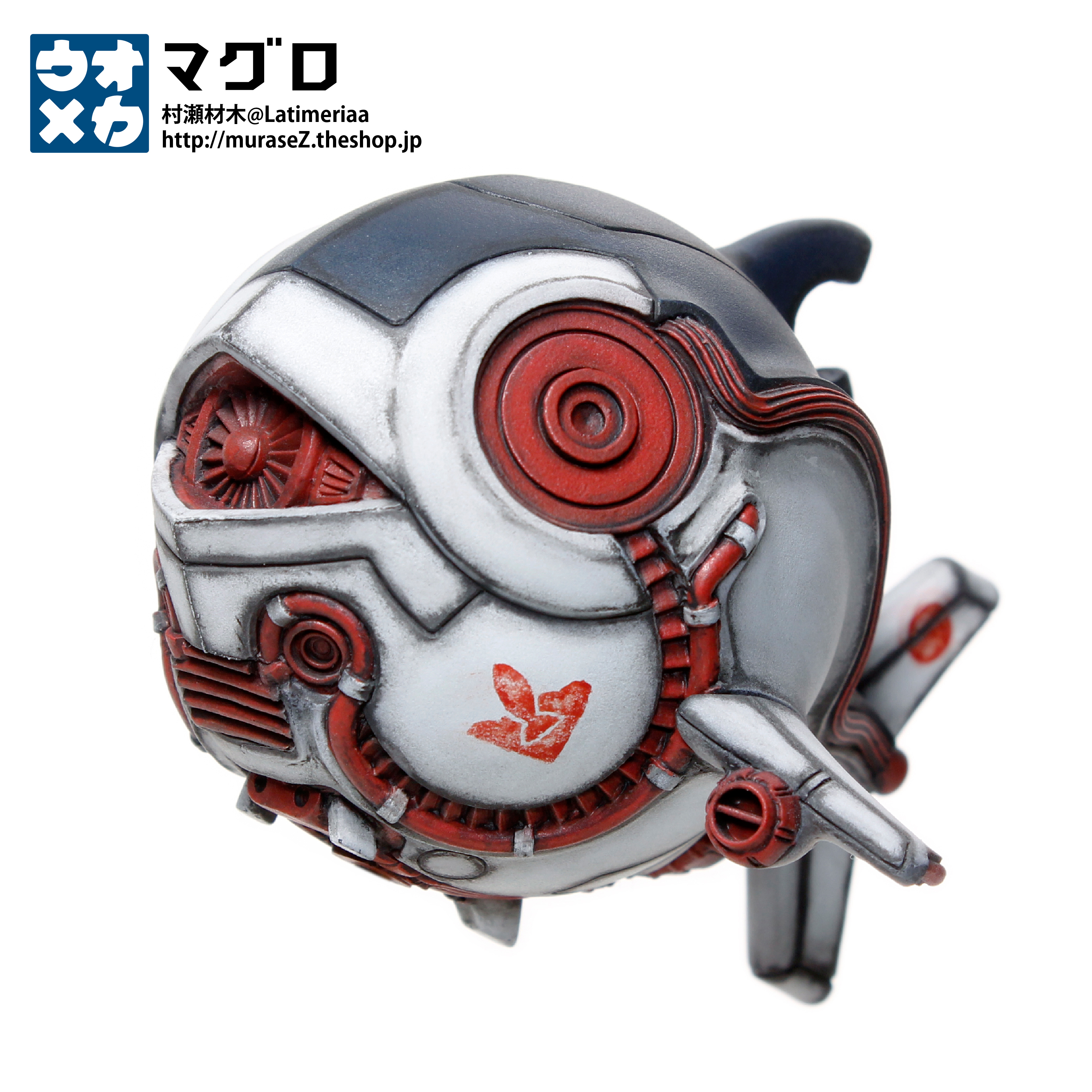 ウオメカ　マグロ　カラッパ　フグニガタ　リュウキン　ガチャ全種　村瀬材木店 ウオメカ マグロ カラッパ フグニガタ リュウキン ガチャ全種