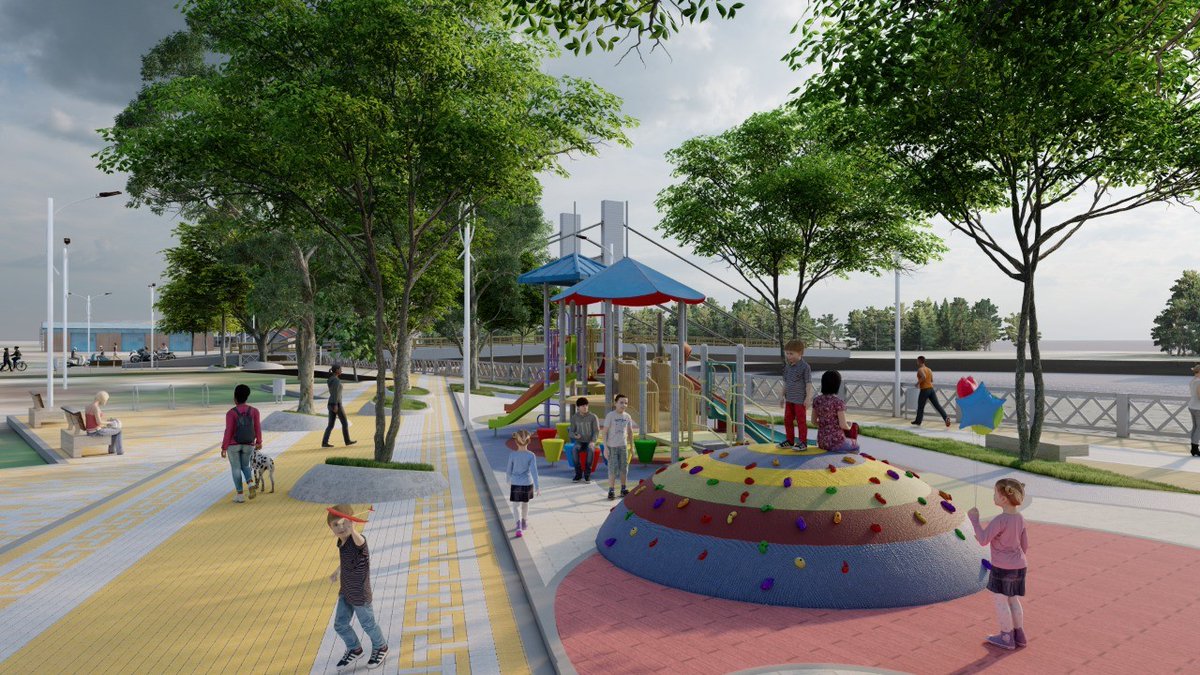 AlcaldiaLorica's tweet photo. El Parque Lineal del Caño #Chimalito: obra ambiciosa pensada para brindar mejores espacios para integración, sano esparcimiento y convivencia con el Medio Ambiente. Así fue acogida por @MinAmbienteCo y financiada a través del Pacto de Morrosquillo.
#CompromisoconLorica https://t.co/vM17gQ0KTk
