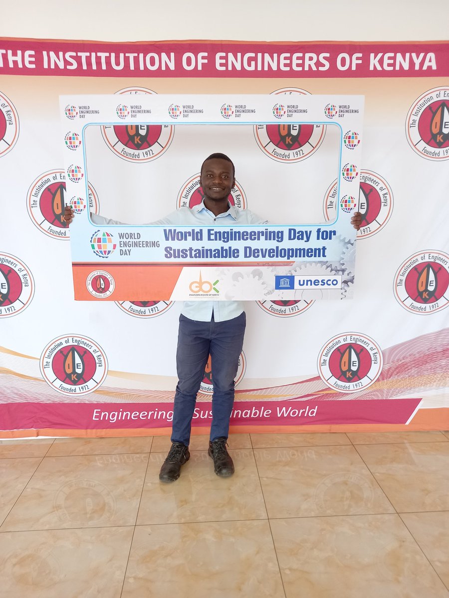BarasaStanley2's tweet photo. Attending the #WorldEngineeringDay23 at @uonbi.
A great networking event.
@TheIEK @EngineersBoard https://t.co/vmnyVqjME4