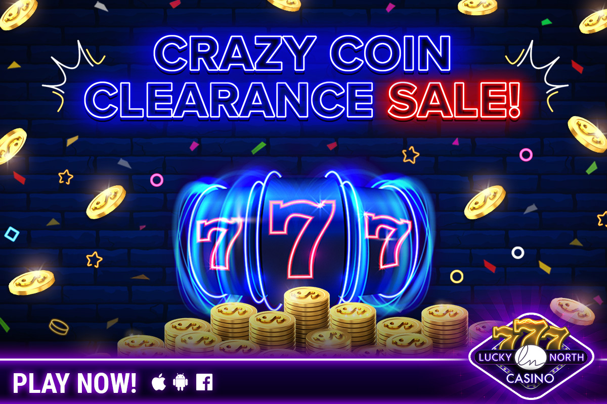 Lucky_North's tweet photo. Click here for an exciting gift: https://t.co/ndX4MmNa4r

🤩 Take your play to the next level! 🤩
Enjoy 2x your purchase this weekend in our
Crazy Coin Clearance Sale! 💰 #SaturdaySavings https://t.co/7Y3JIkUtzS