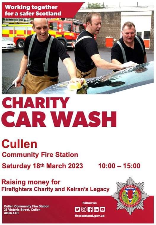 FireCullen's tweet photo. Only 2 more weeks! Come in by on the 18th of March to help raise money for @KeiransL and @firefighters999, and give your car a good wash! https://t.co/rR3n2iJcph