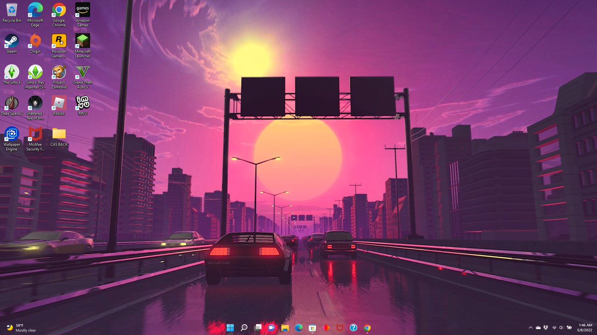 foranimeonly's tweet photo. some of my pc home screens 🥰 love win 11 n wallpaper engine! https://t.co/anGdUljvFc