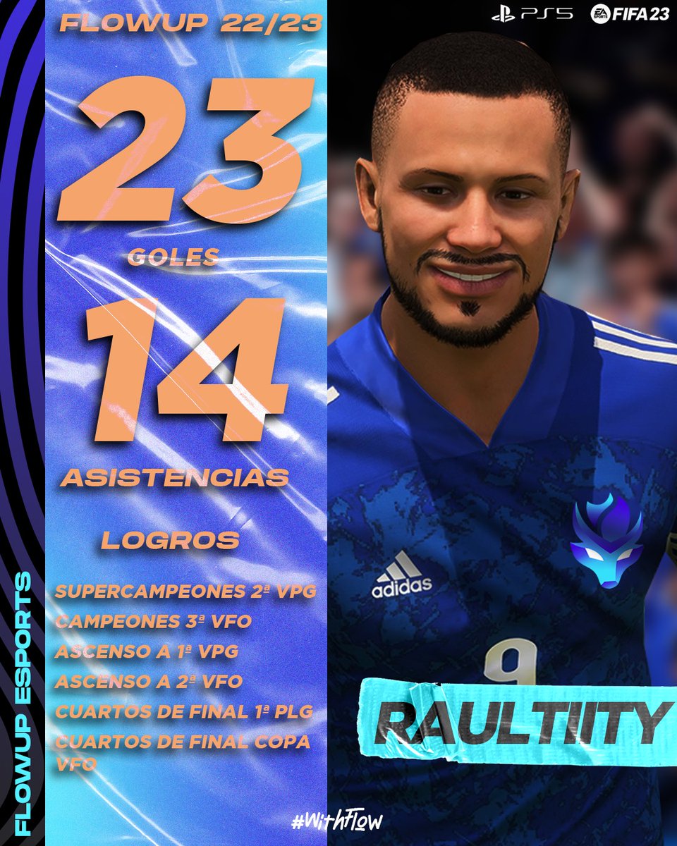 RauLTiiTy's tweet image. Temporada para el recuerdo con mis hermanos de @FlowUPeSports y lo que se viene... TIC, TAC⌛️⌛️ #WithFlow