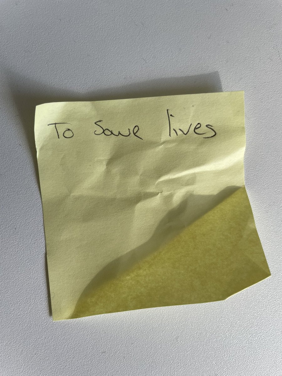 ‘To save lives’ 

At the premiere of our documentary, Our Minds, we asked people to write on a post it note why having meaningful conversations about mental health matters. 

#MentalHealth #TalkingSavesLives