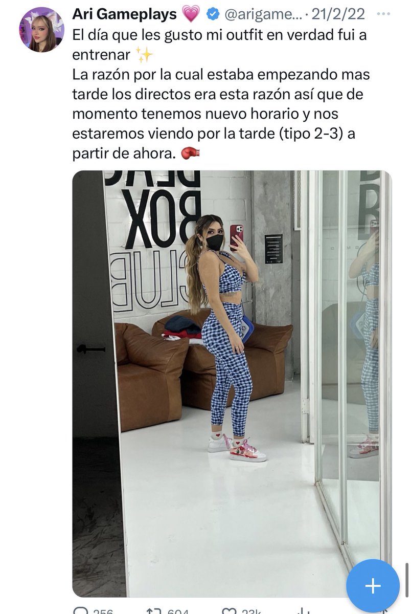 liasikora's tweet photo. Le tiráis hate a rivers por ir maquillada  a entrenar y ari en su momento no recibía ni 1/4 de los msjs de hate q tiene q estar aguantando rivers. 

Para mi que cada uno haga lo que le de la gana, solo dejen vivir y disfruten del show/entretenimiento. Y si no te gusta no lo veas. https://t.co/0YDHt29NEh