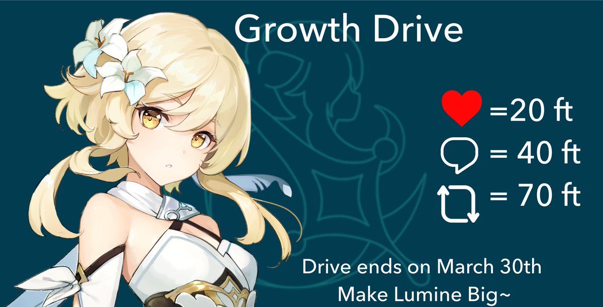 Trying this again with a easier Genshin character, make Lumine big~ #SizeTwitter