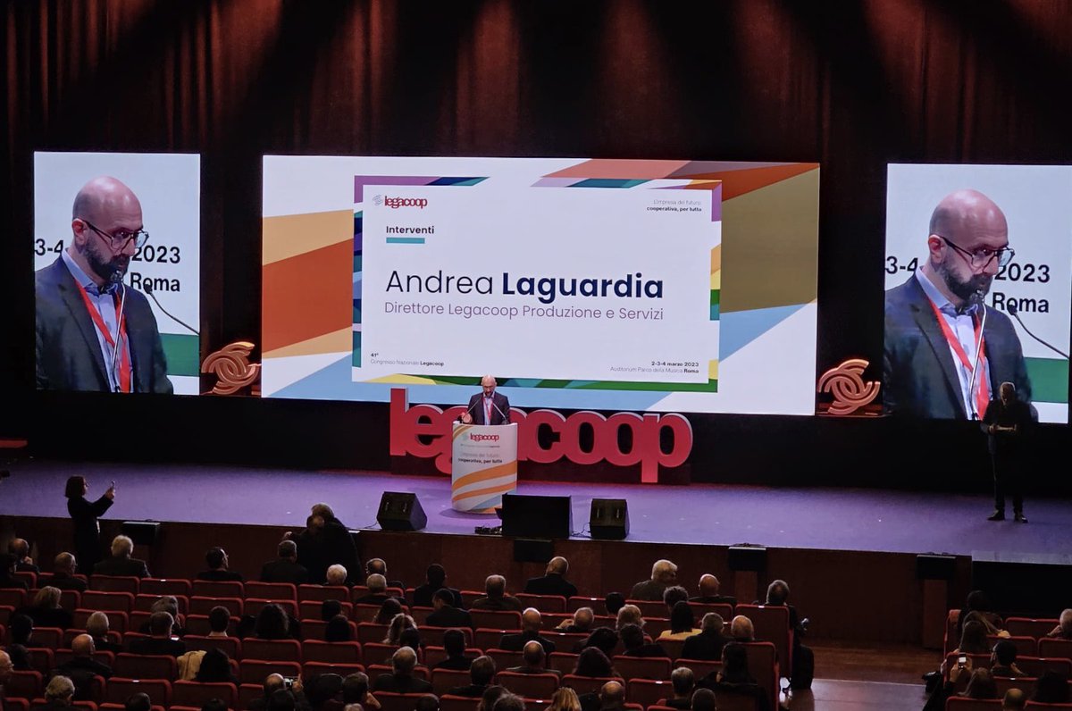 Legacoop Produzione e Servizi (@legacooppes) on Twitter photo #41congressoLegacoop
🎙️Il Direttore #LPS <a href="/a_laguardia/">Andrea Laguardia</a>:
“Dobbiamo mettere insieme i principi cooperativi con le forme d’impresa; esiste un mondo multiforme che si ispira alla cooperazione.
I corpi intermedi sono il vero motore della democrazia, il governo ci ascolti” #41congressoLegacoop
🎙️Il Direttore #LPS <a href="/a_laguardia/">Andrea Laguardia</a>:
“Dobbiamo mettere insieme i principi cooperativi con le forme d’impresa; esiste un mondo multiforme che si ispira alla cooperazione.
I corpi intermedi sono il vero motore della democrazia, il governo ci ascolti”