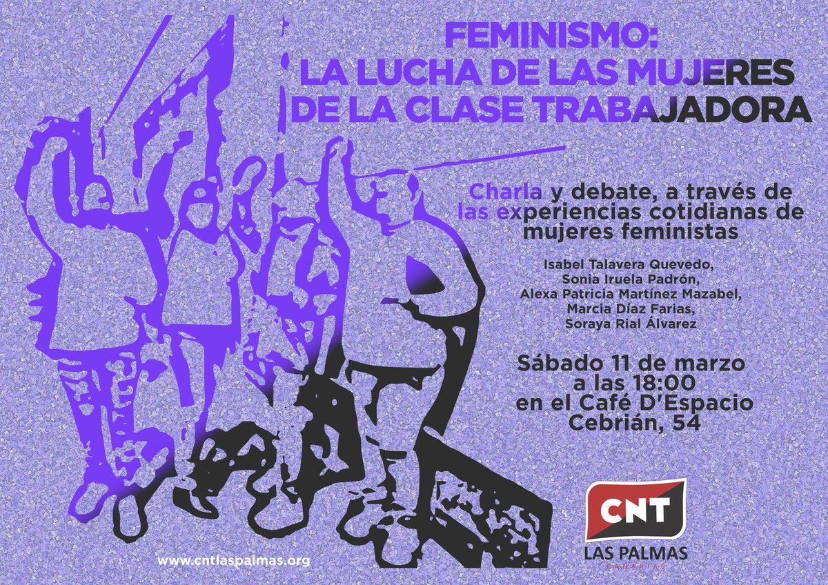 Charla y debate en Las Palmas de Gran Canaria.

El próximo sábado 11 de marzo en el Café D'Espacio.