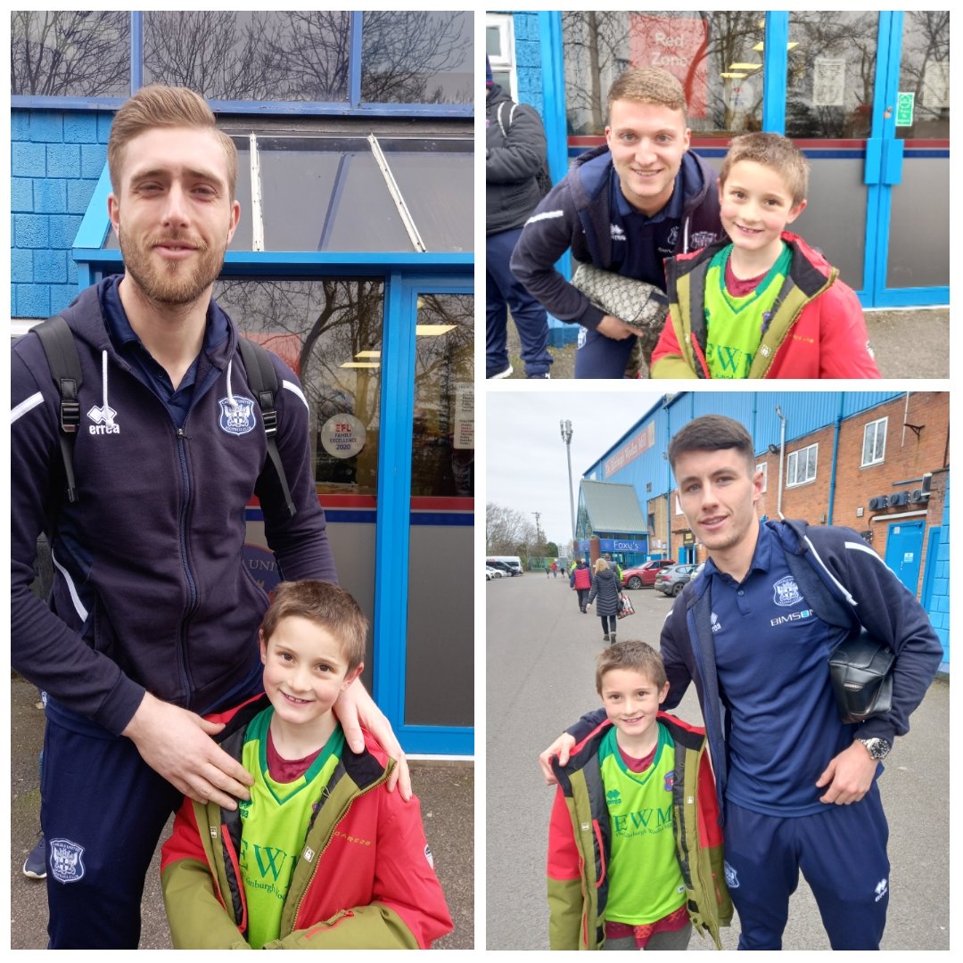Meeting the players #cufc
