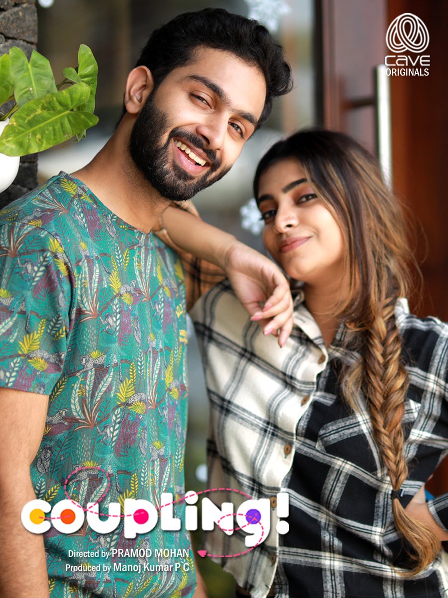 Cave_Stream's tweet photo. #COUPLING 
Cave Original Series
Sarjano Khalid, Malavika Sreenath, Vyshnavi Raj, Samarth Ambujakshan in the lead. 
@sarjanoofficial  
#originalwebseries #originals #comedy  #romanticcomedy #cavestream #originalseries #malayalamseries #romcom #romance #love #movie #bibliophile https://t.co/Vb4Vnr8qrG