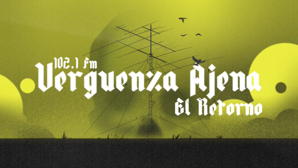 Vergogna1312's tweet photo. Por razón ajenas a la dirección del programa, está noche no podremos emitir a través de la FM zaragozana.

Pero lo haremos en directo a las 22h a través de YouTube. ¡No te lo pierdas! https://t.co/MH7YAQQkFe