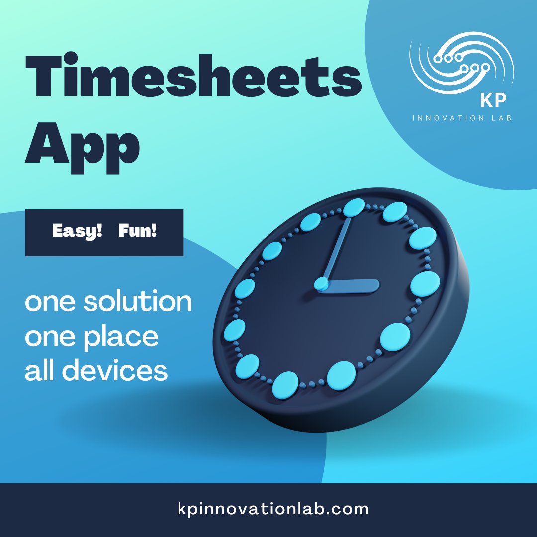 iamkeithparnell's tweet image. KPIL Timesheets App simplifies time tracking by providing an easy-to-use timesheet experience for employees, while keeping managers informed and in control.
 
Start your free trial today at kpinnovationlab.com/apps/timesheet… 
 
#timesheet #timesheetapp #timetracking #employeetimesheet