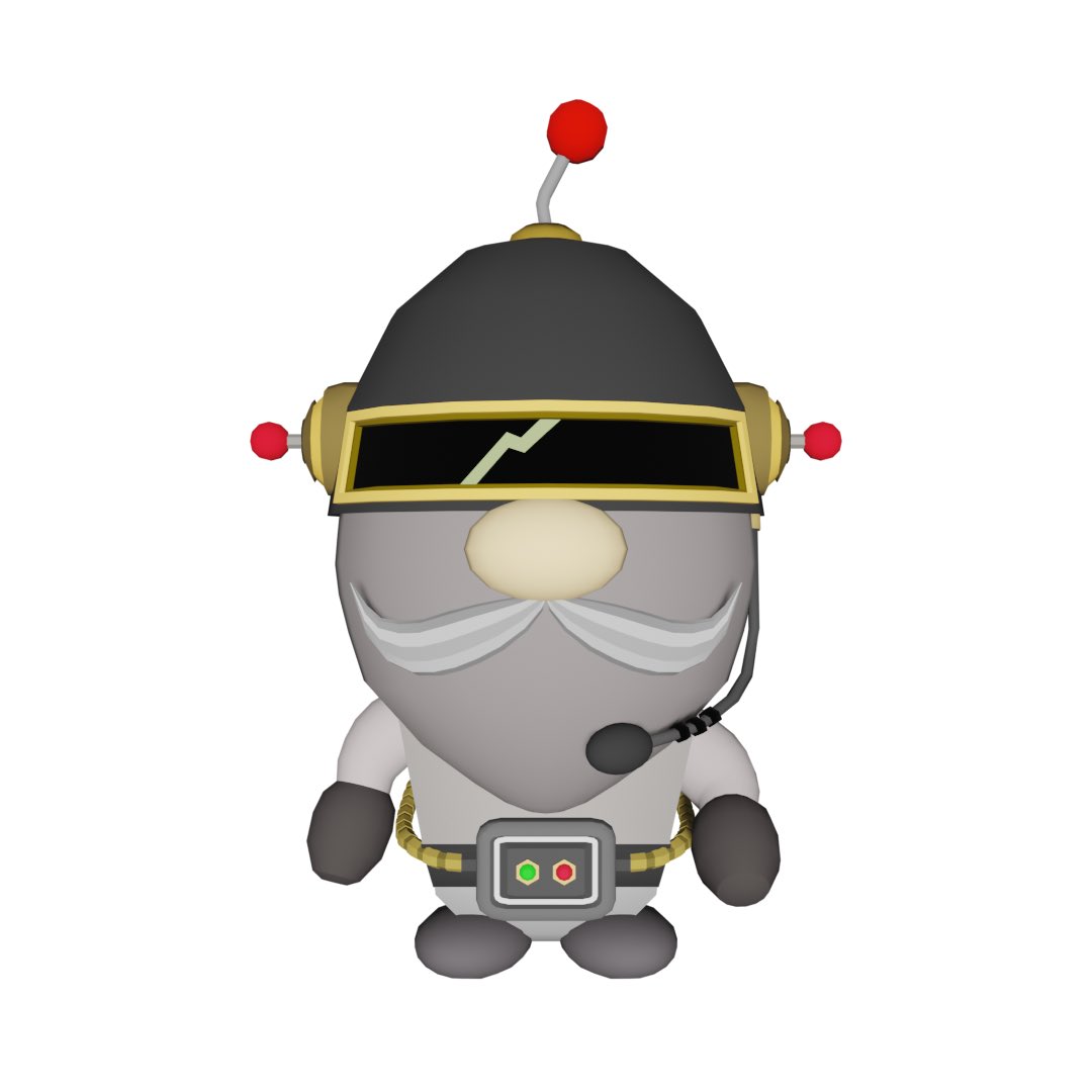 TronRBXmodels's tweet photo. Space Gnome NPC I modeled for our game “Pet Smash”. Join our discord for more leaks and info!
#blender #roblox #RobloxDev 
@1UpWolfie https://t.co/uxjlMSV4qv