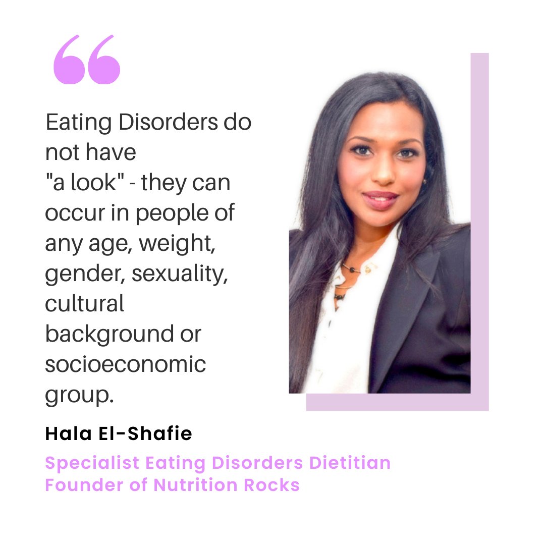 NutritionRocks1's tweet image. As we come to the end of #EDAW23 here’s a reminder that Eating Disorders do not have “a look” - they can occur in people of any age, weight, gender, sexuality, cultural background or socioeconomic group.

#EDAW2023 #helpmengethelp