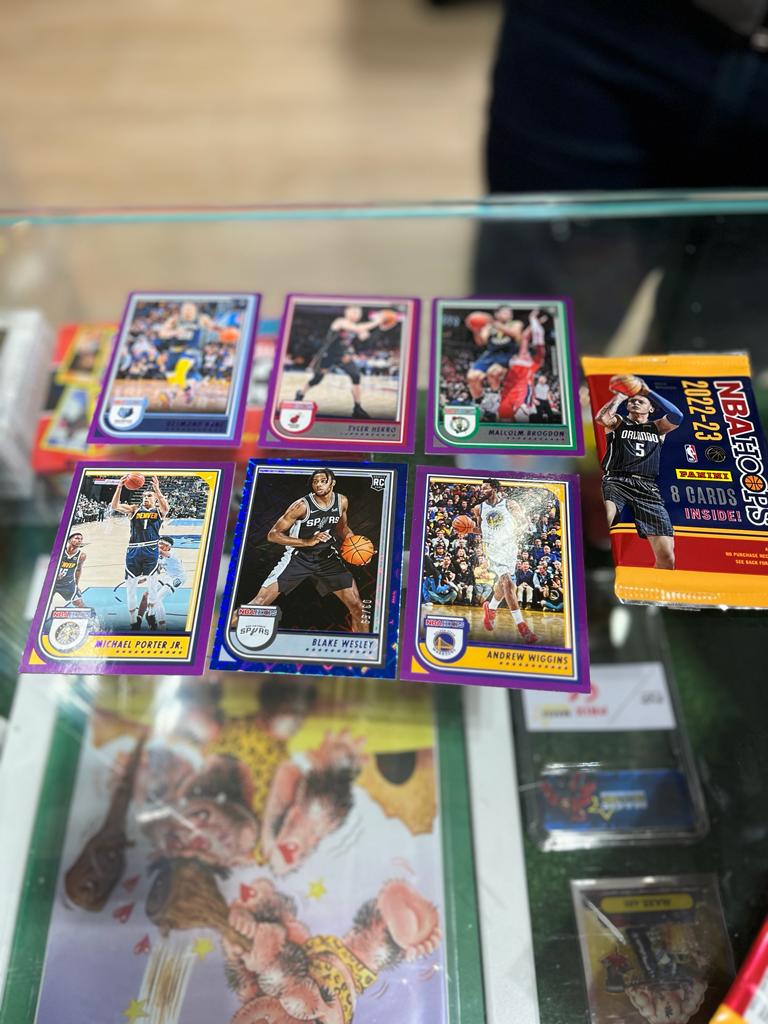 MCollectorsMars's tweet photo. #champdebataille 🏀 en cours @jeromexavier_fr chez @MCollectorsMars ! 😀 #NBACardsAddict #Nbacards #jalengreen #paolobanchero #blakewesley /59 ! #Tmnt #tradingcards #break #basketball Réservez pour le 12 mars ici Évent Mondial ! https://t.co/ckDSkc8IZG #Panini #score #soccer https://t.co/HO4jbSF0yQ
