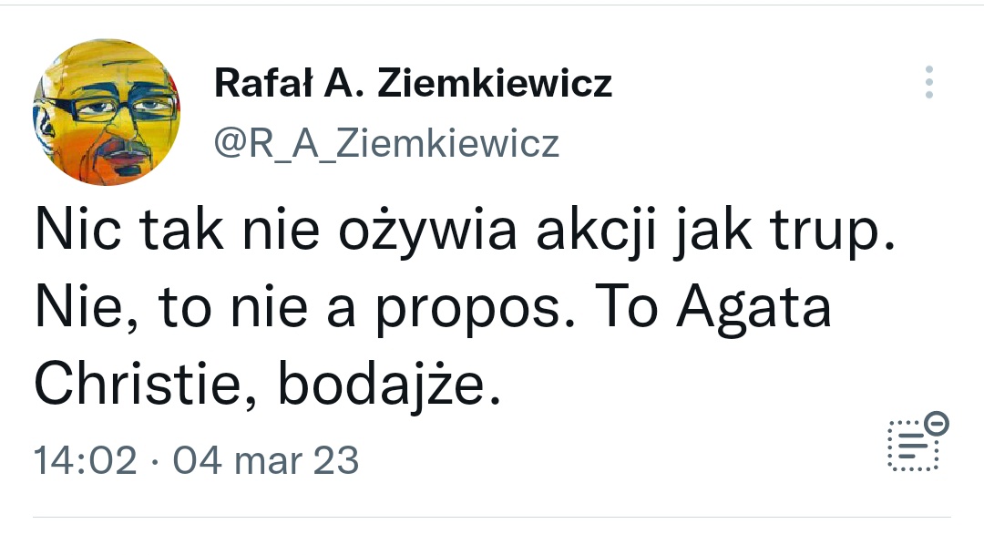 Ale to jest bagno. Rozkład moralny w czystej postaci. Zgnilizna.