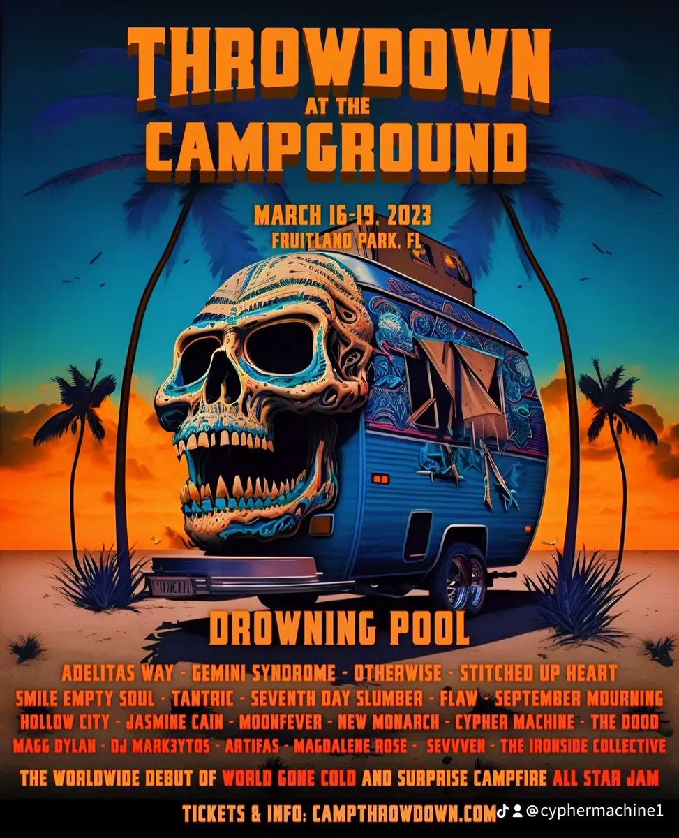 cypher_machine's tweet photo. Coming up quick!! If you don’t have tickets yet. Time’s running out!! https://t.co/2DLUgvLkfP