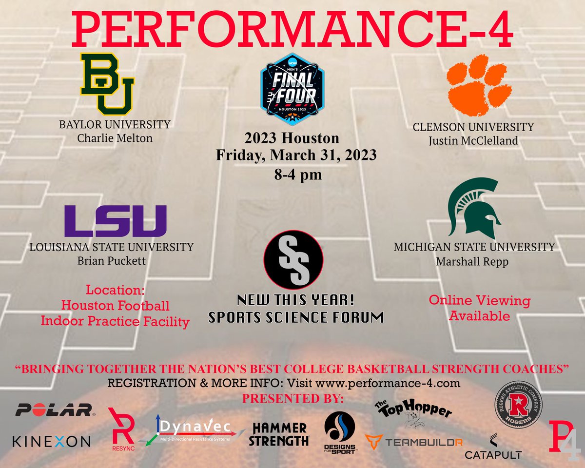performance_4's tweet photo. The first ticket to the tournament is punched today!

Make sure to punch your ticket to the Performance 4 Final Four Strength Clinic!

Register Here
https://t.co/pQ3tz2OQlD

#Performance4 | #FinalFour | #MarchMadness | #BasketballStrength https://t.co/A3LDFfARDQ