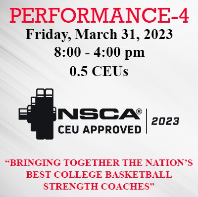 performance_4's tweet photo. The first ticket to the tournament is punched today!

Make sure to punch your ticket to the Performance 4 Final Four Strength Clinic!

Register Here
https://t.co/pQ3tz2OQlD

#Performance4 | #FinalFour | #MarchMadness | #BasketballStrength https://t.co/A3LDFfARDQ