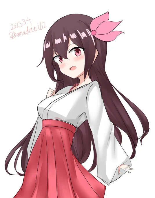 #艦これ版深夜の真剣お絵描き60分一本勝負  #艦これ版真剣お絵描き60分一本勝負_20230304如月ちゃん 