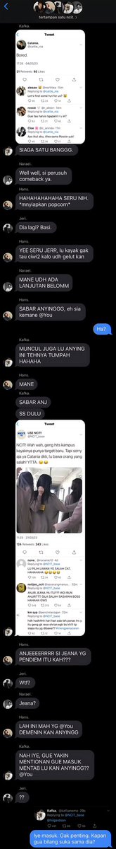 codebuffering's tweet photo. “penyendiri tuh gak selalu kesepian, kok.” 

haechan ft jeno few tweets au.
— codebuffering, 2023. https://t.co/CDDPUhw3CE