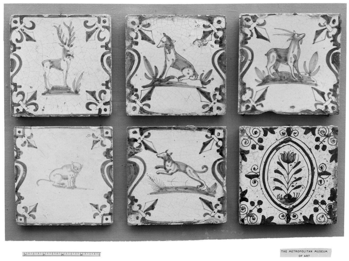 Tile, ca. 1620–40 #metmuseum #themet metmuseum.org/art/collection…