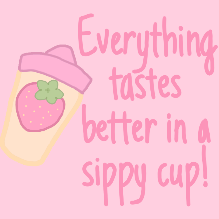 LittlesKingdom's tweet photo. Everything tastes better in a sippy cup! 🍼🥤 https://t.co/1uKBaRXfZi