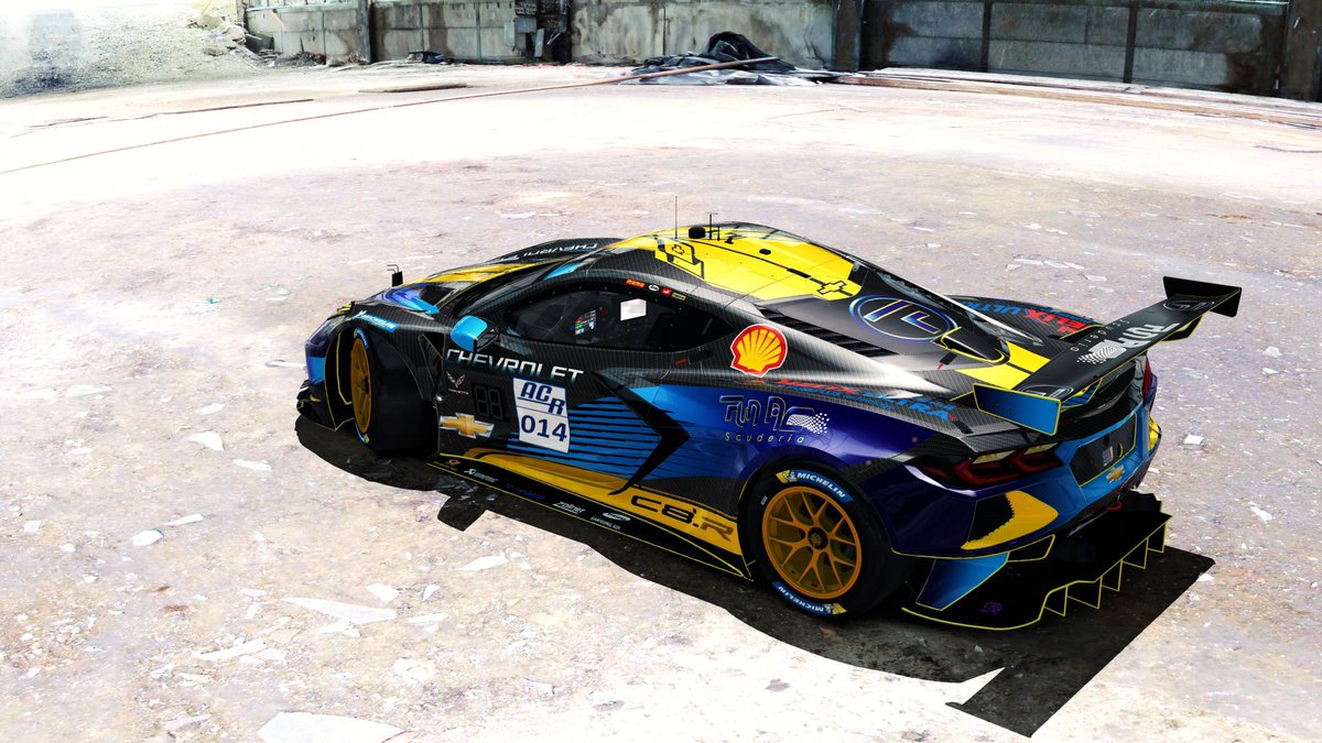 Acr_assetto's tweet image. Empiezan a salir los primeros diseños para las 12h de sebring

En primicia el equipo de la comunidad FunAc

Participaran con el Corvette Gte