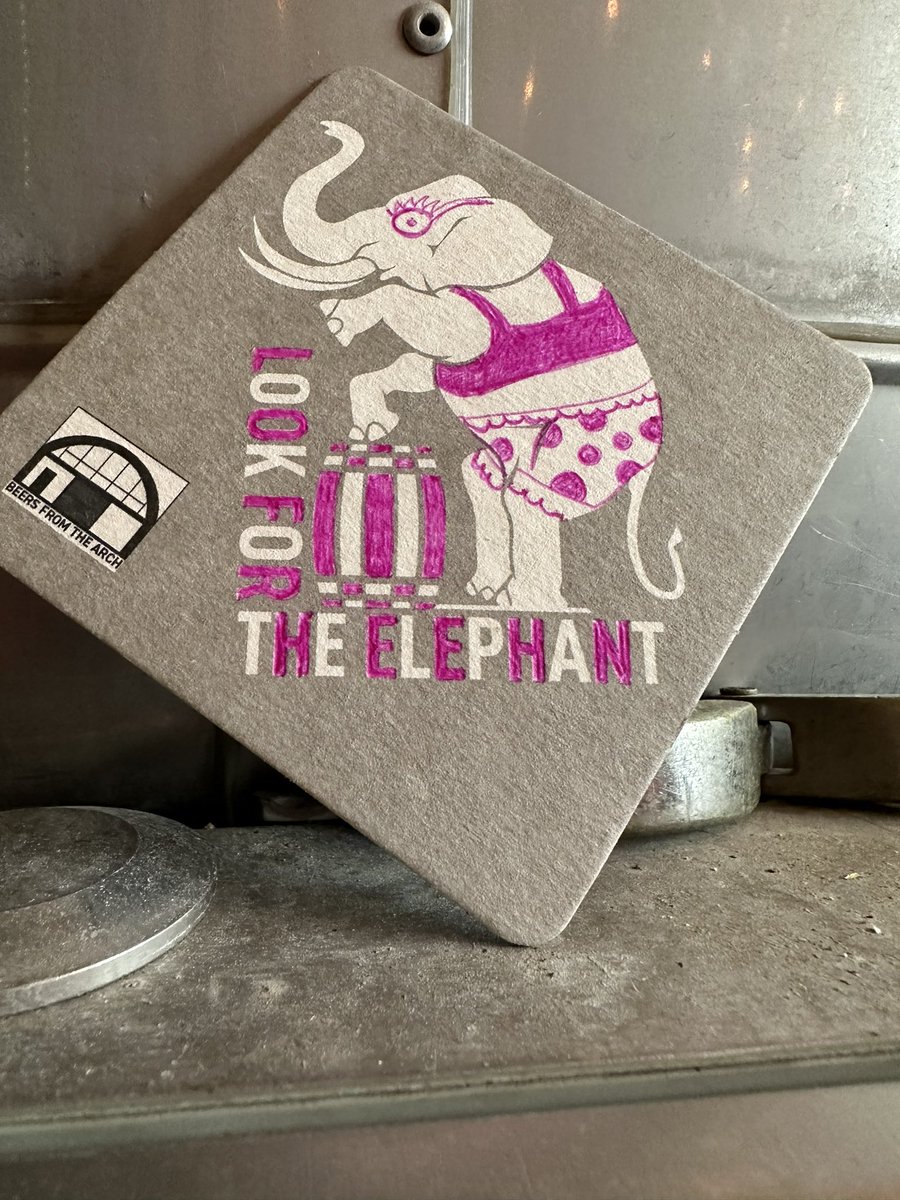 Good to see some creativity amongst the customers in the taproom today 😂😂😂